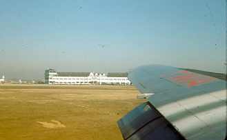 Small Dayton airport in 1955